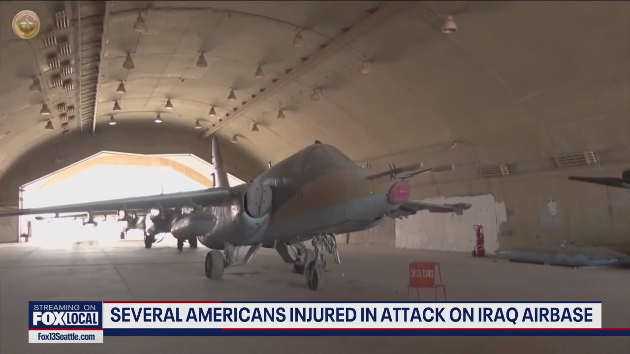 Several Americans injured in attack on Iraq airbase