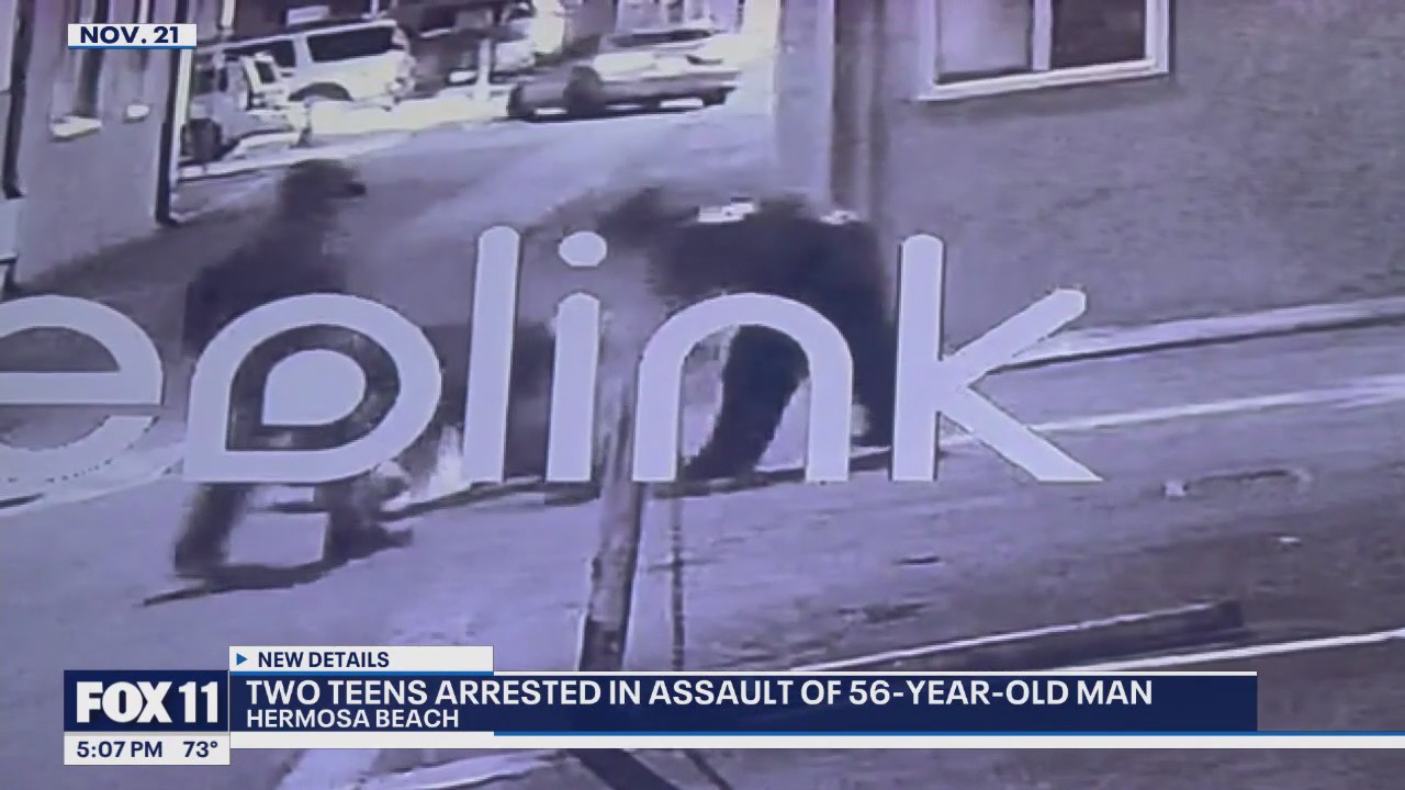 Two teens arrested in Hermosa Beach attack