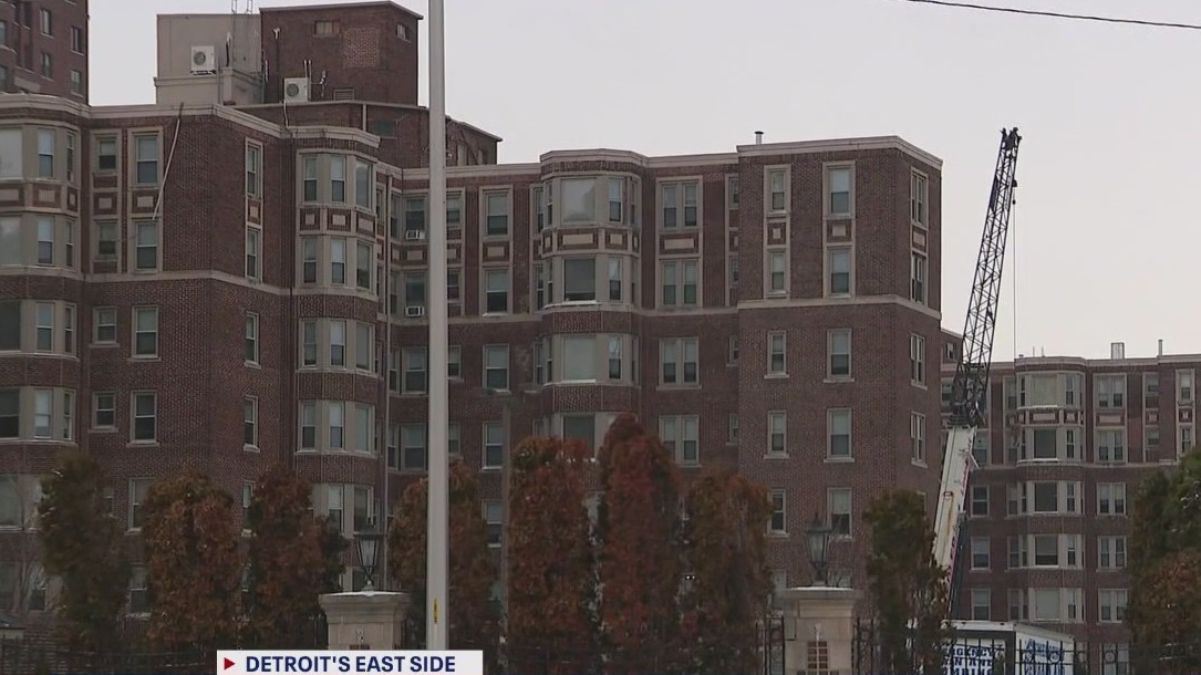 Residents say they are living with no heat at Alden Towers in Detroit
