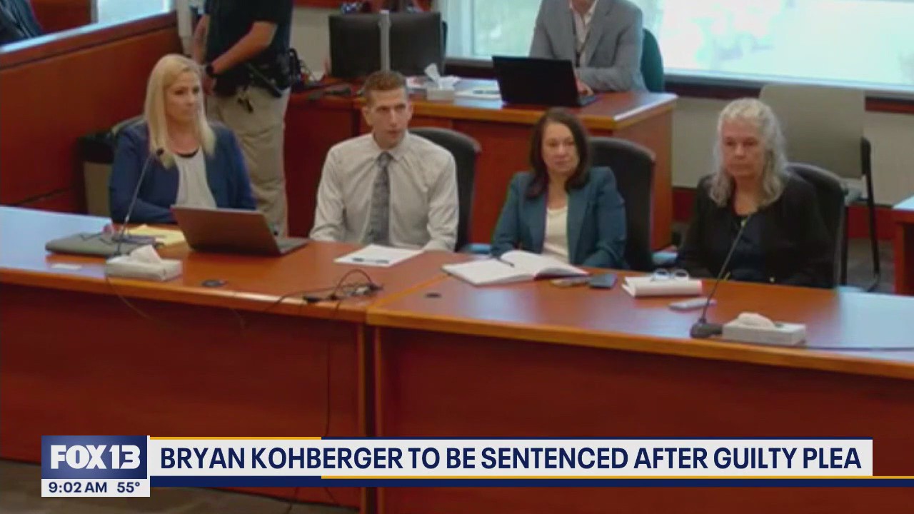 Bryan Kohberger to be sentenced after guilty plea