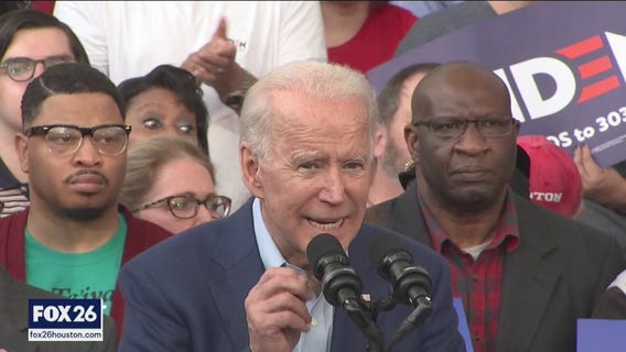 Joe Biden energizes base in Houston ahead of Super Tuesday