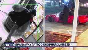 Tattoo shop in Spanaway, WA burglarized