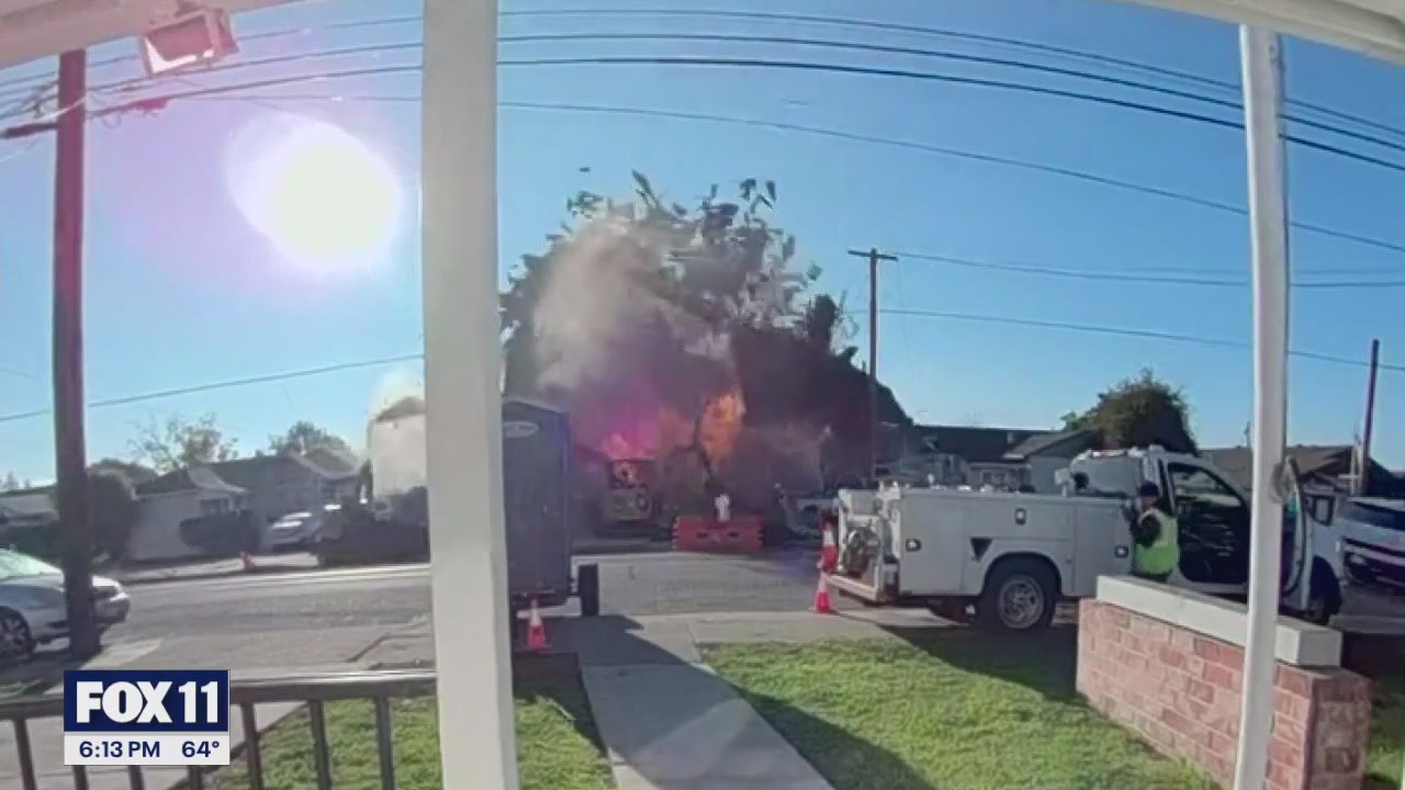 New video shows Hayward explosion