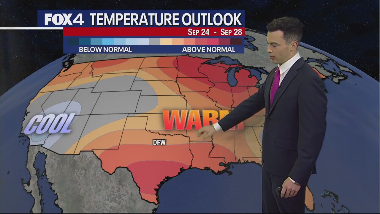 Dallas weather: Sept. 18 afternoon forecast