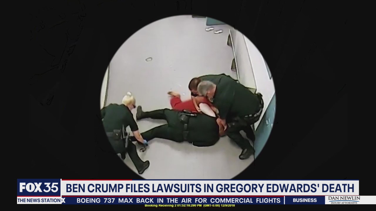 Crump files lawsuits in death of Gregory Edwards