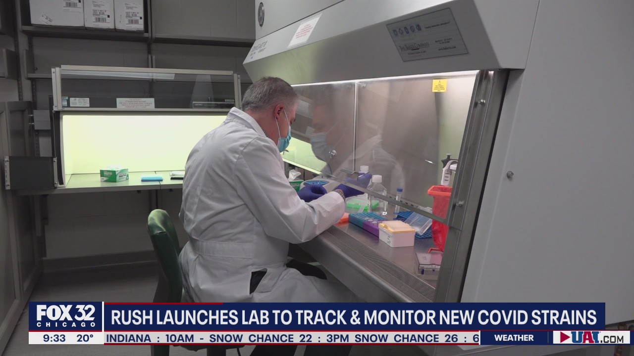Rush University Medical Center launches lab to track new COVID-19 strains in Chicago