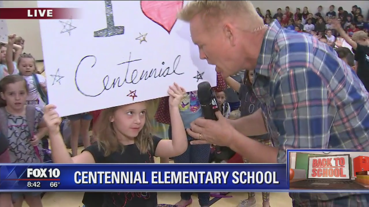 Back to school: Centennial Elementary School
