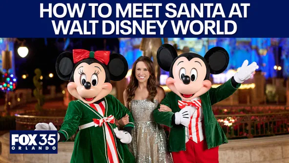 How to see Mickey and Santa at Disney World this year