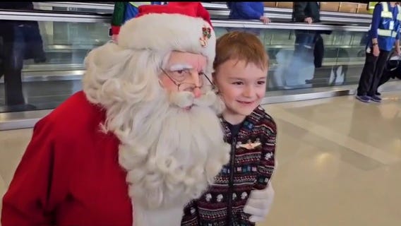 Young Metro Detroit patients fly to the North Pole