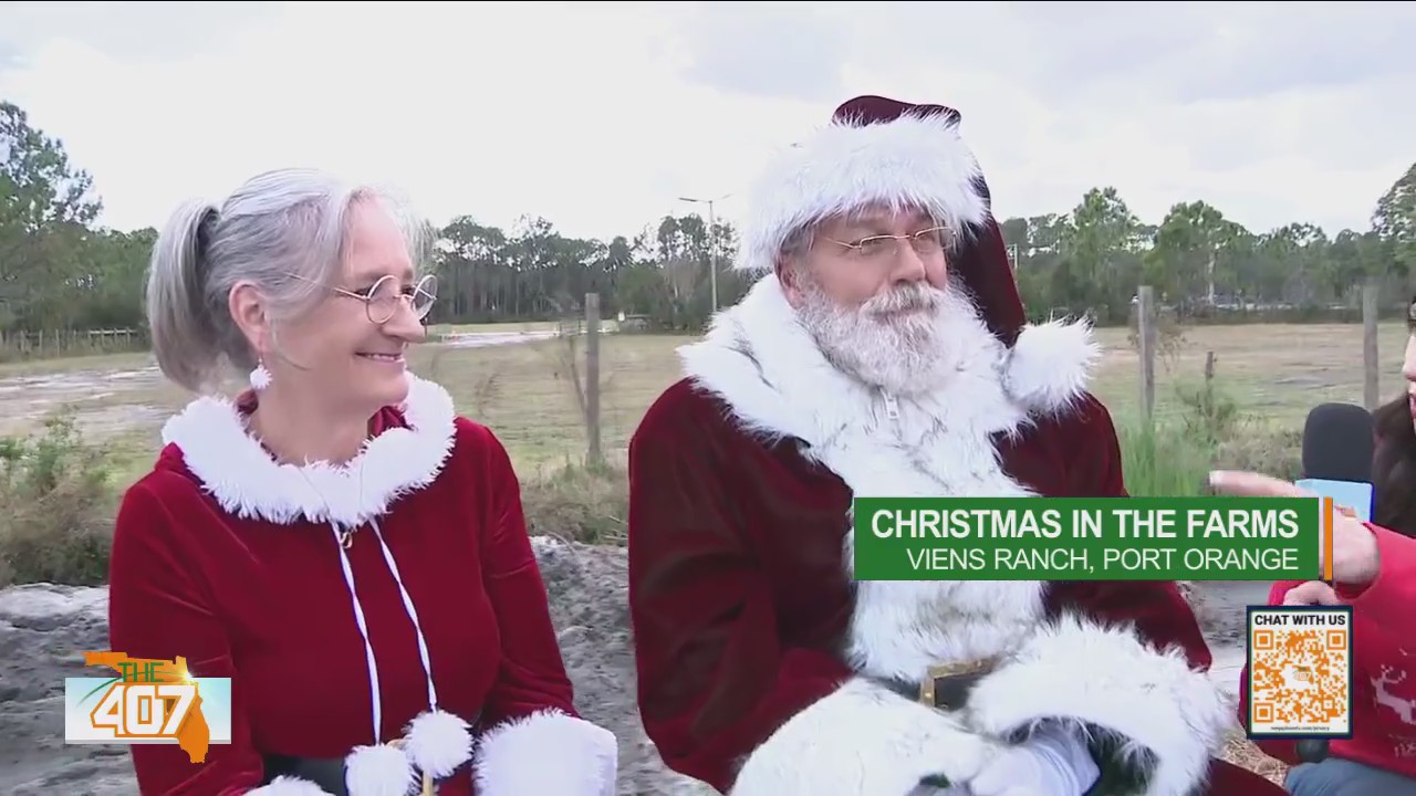 Christmas on the farm