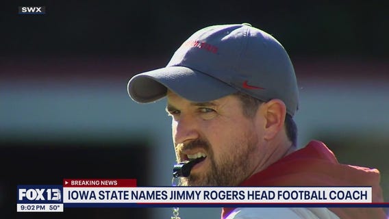 WSU football coach Jimmy Rogers goes to Iowa State