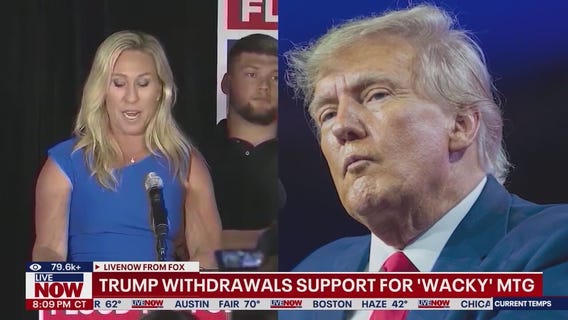 Pres. Trump withdraws support for 'wacky' MTG