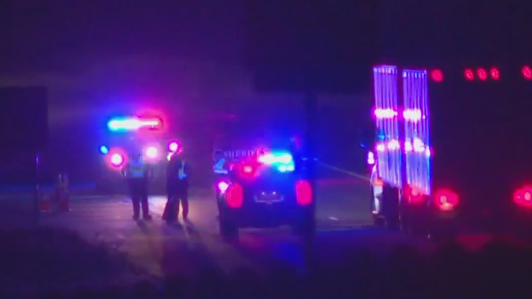 Fiery wreck leaves one dead, 1 injured