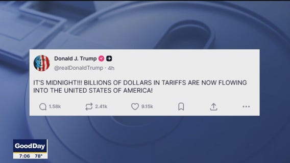 Trump's sweeping tariffs go into effect today