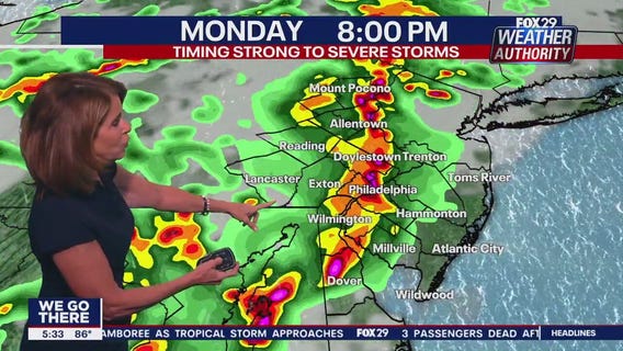 Weather Authority: Monday, 5 p.m. update