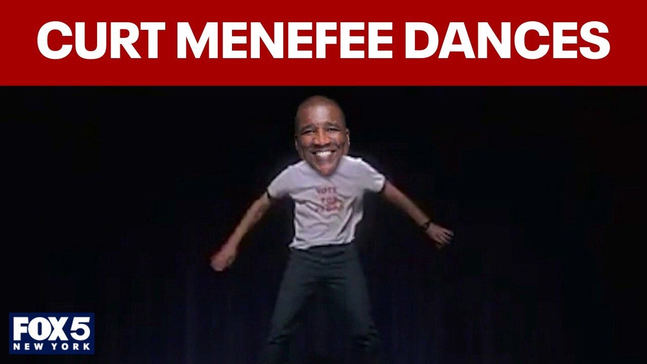 Curt Menefee breaks it down to 'Native New Yorker' on his last day on Good Day