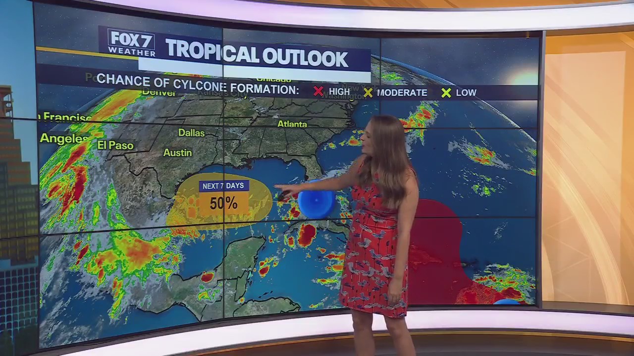 Austin weather: Tropical update, maybe rain