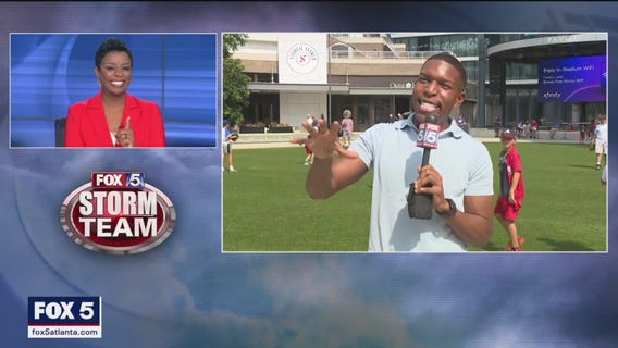 Ballpark forecast from Truist Park