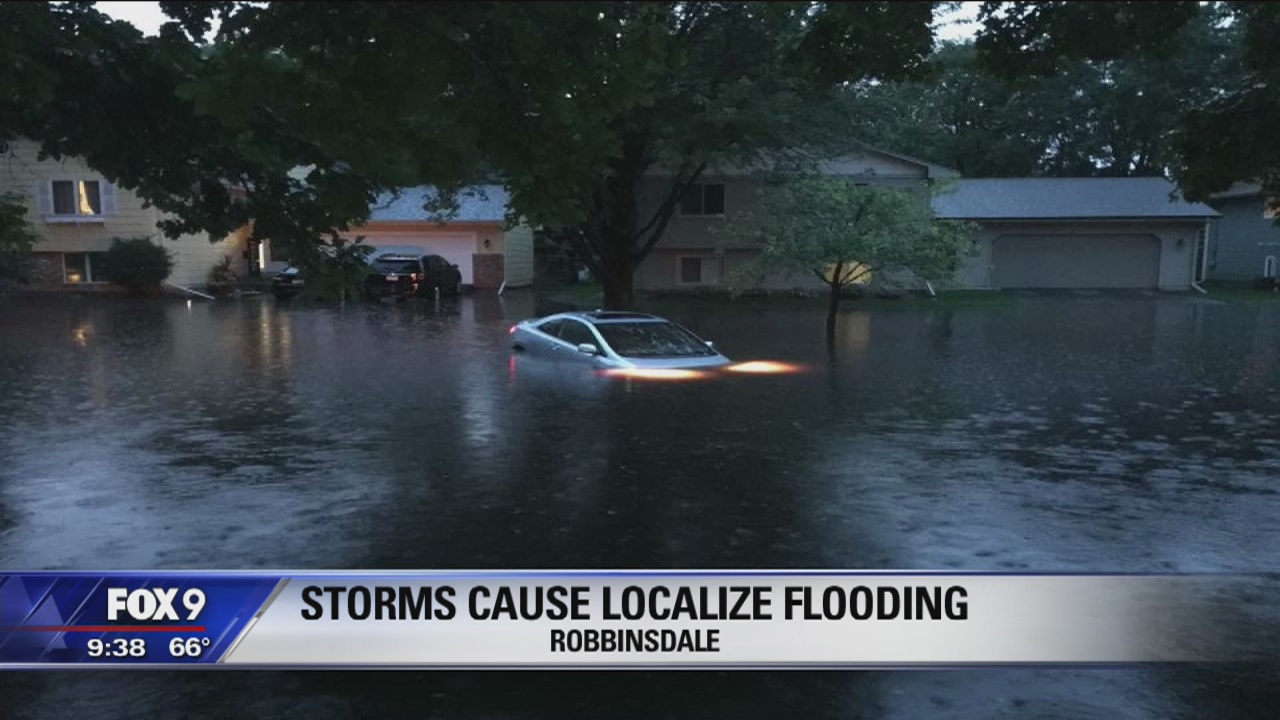 Twin Cities metro sees rising water in wake of Thursday's storms