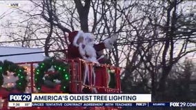 Previewing America's Oldest Tree Lighting Ceremony in Perkasie, PA