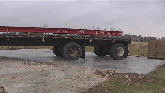 Moving buildings for the upcoming data center