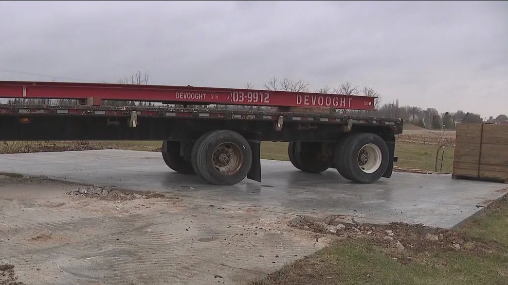 Moving buildings for the upcoming data center