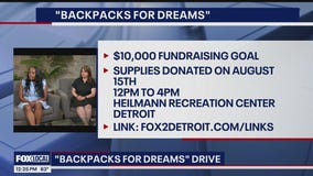 "Backpacks For Dreams" Drive
