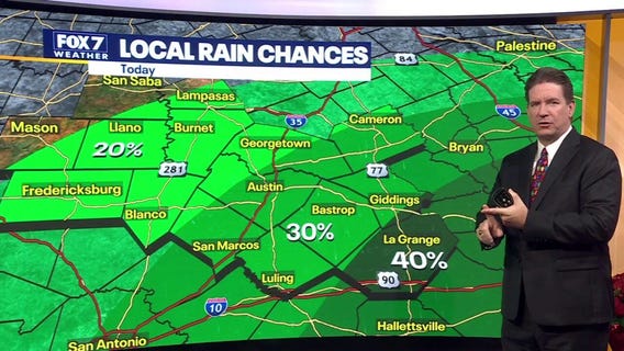 Austin weather: More wet weather?