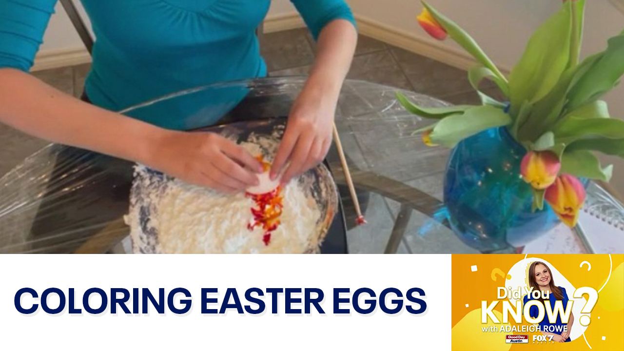Did You Know?: Coloring Easter eggs