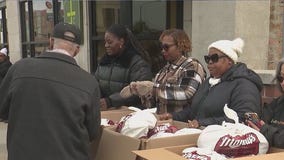 Manny's Deli food giveaway at Lawndale Community Church
