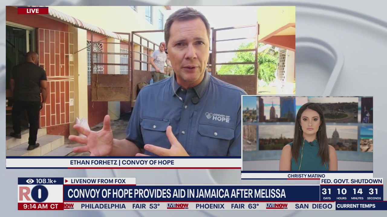 Convoy of Hope provides aid to Jamaica