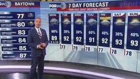 Houston weather forecast for June 16, 2025