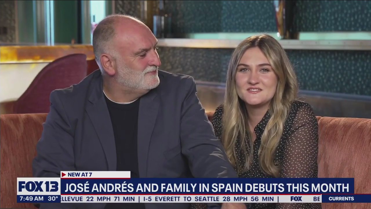 Chef José Andrés and family in Spain debuts this month | Good Day Seattle