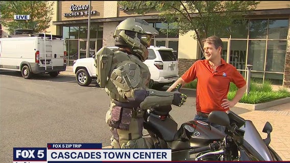 FOX 5 Zip Trip Sterling: Fun with Fans!