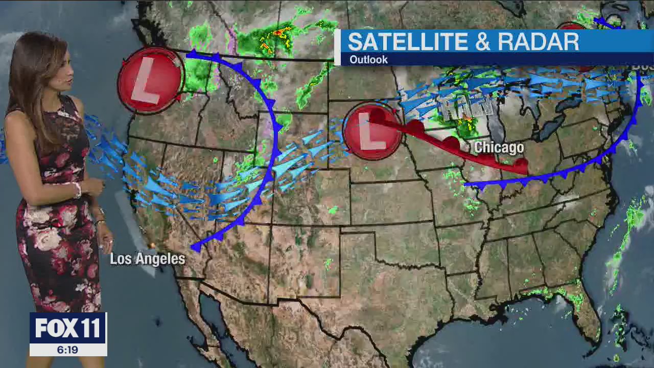 Weather Forecast for Monday, June 13