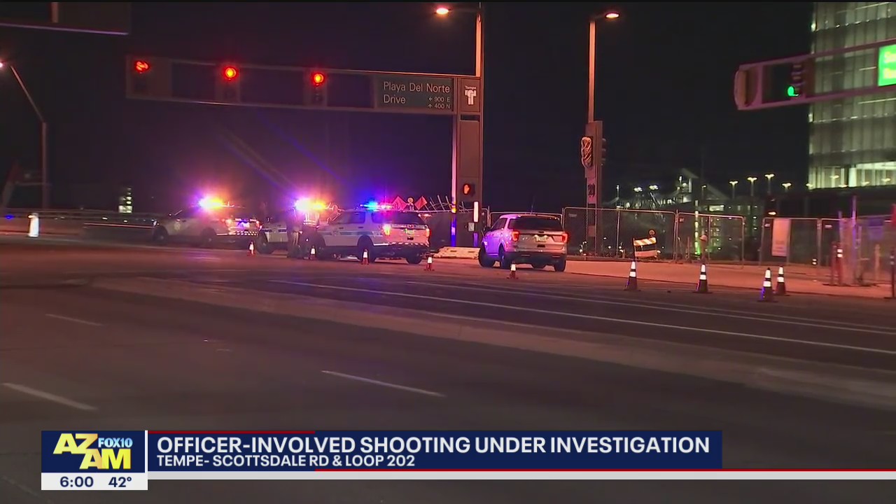 DPS confirms officer-involved shooting in Tempe | FOX 10 Phoenix