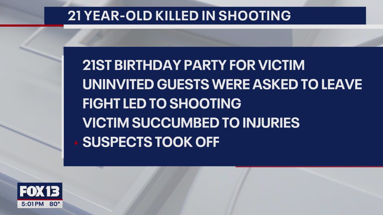 Man shot, killed at his 21st birthday party in Kent, WA