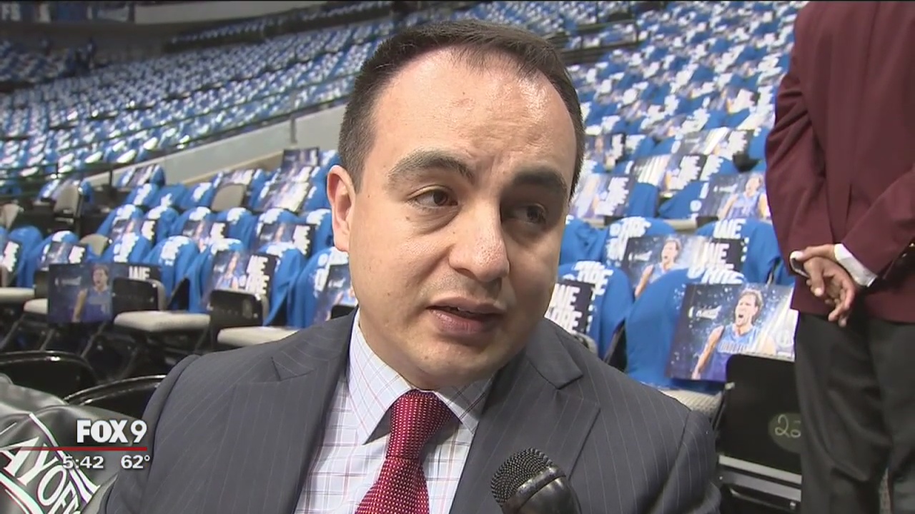 Gersson Rosas hired as Timberwolves president of basketball operations