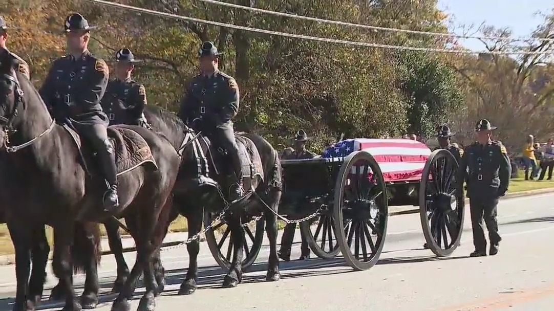 Funeral services for fallen Jackson County deputy | FOX 5 Atlanta