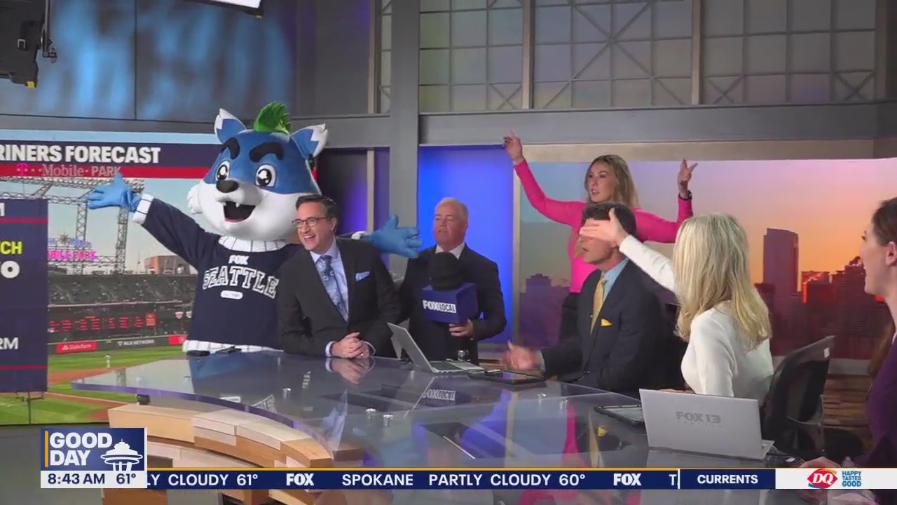 FOX LOCAL mascot debuts on Good Day Seattle