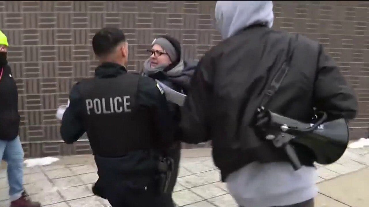 Tense protest for man shot and killed by Chicago Police