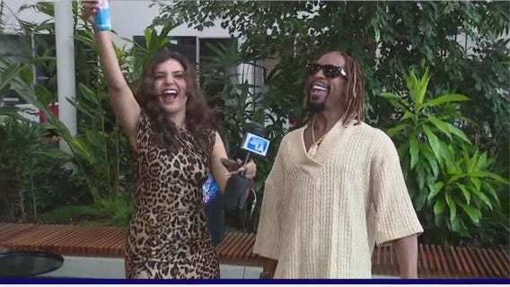 Lil Jon performing at Red Bull Dance Your Style Competition