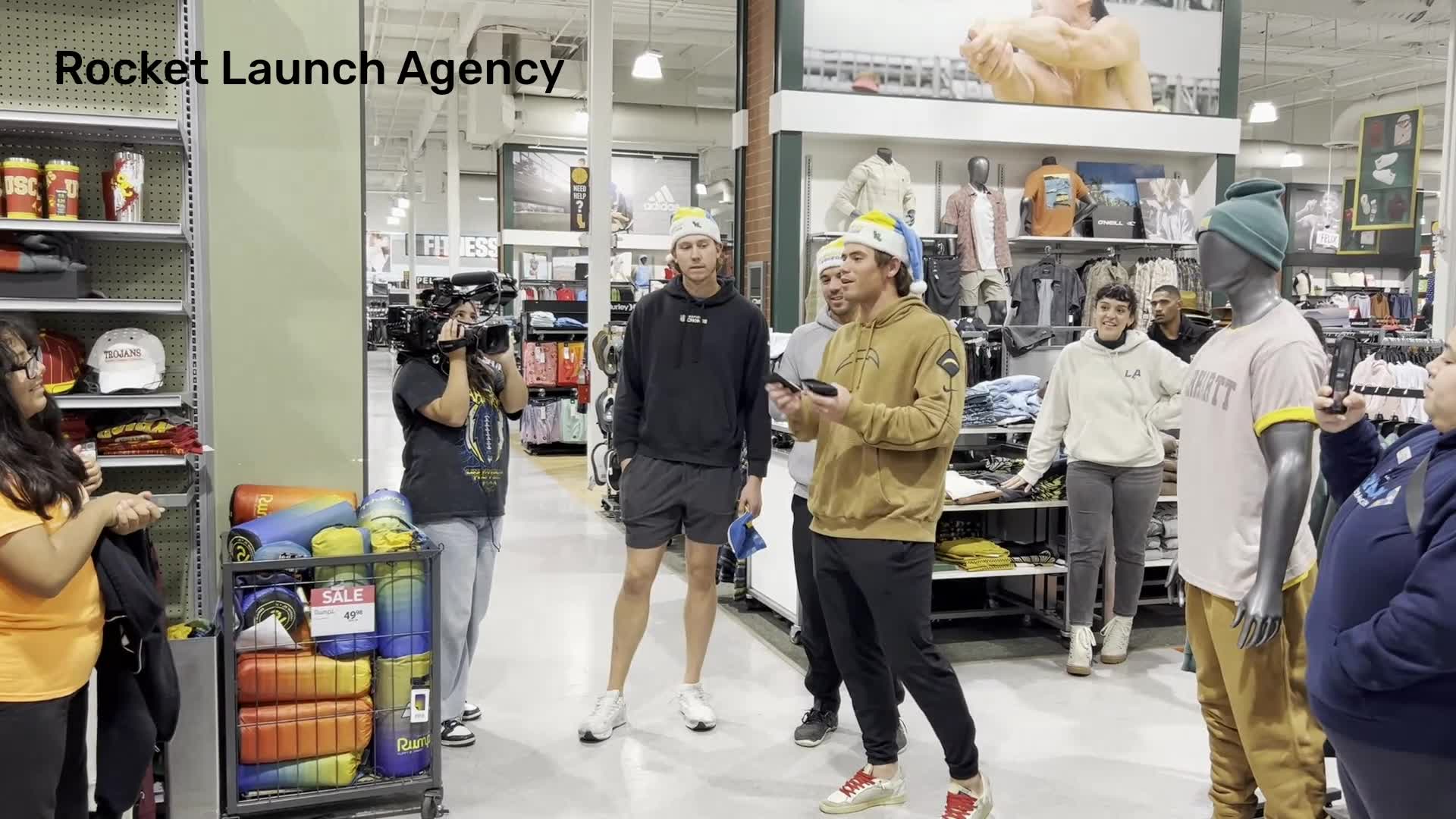 LA Chargers take kids to shopping spree