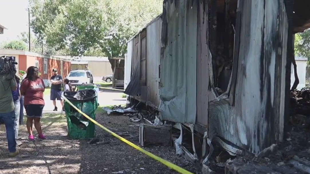 Angleton family's home destroyed in fire