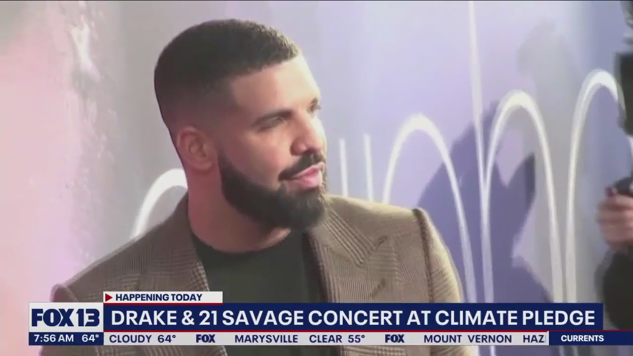 Ed Sheeran, Drake, 21 Savage in Seattle