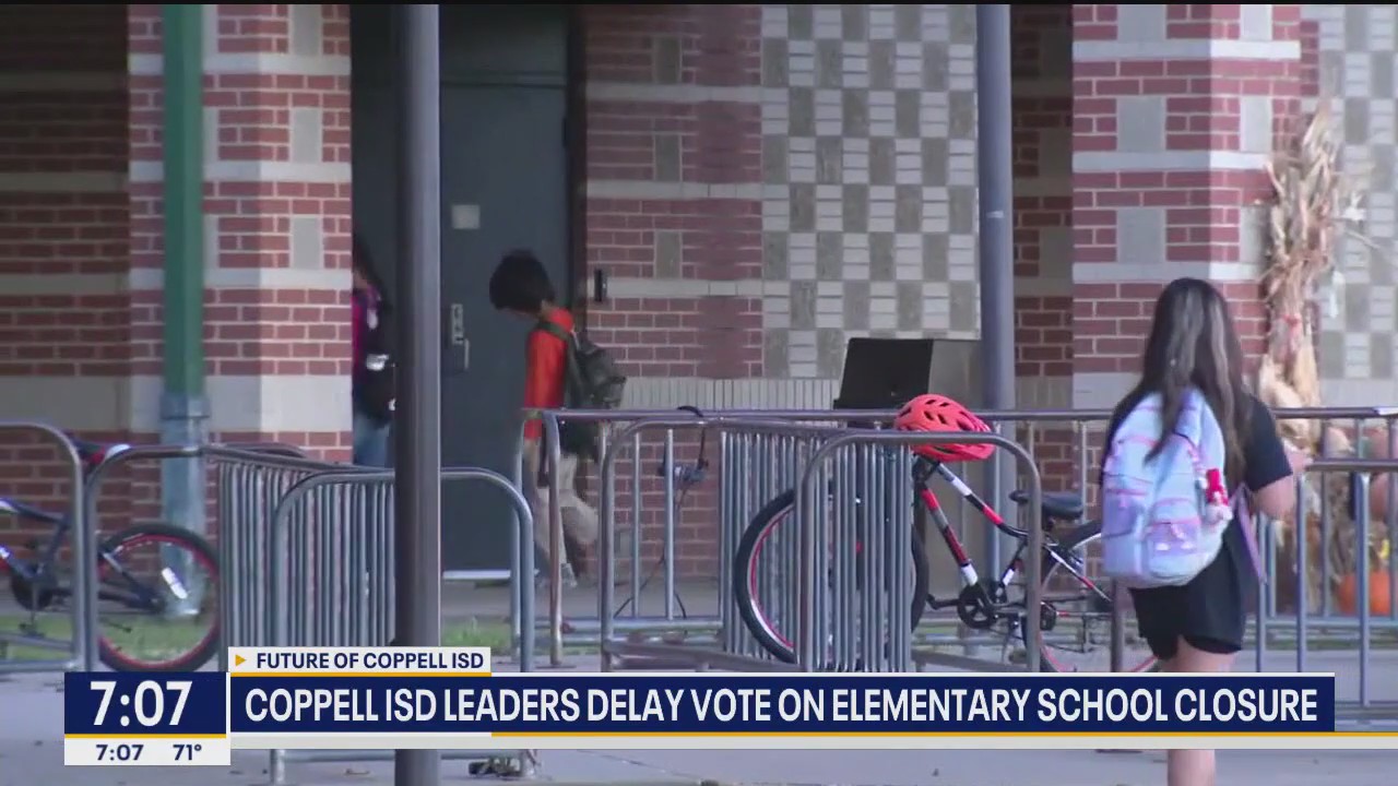 Coppell ISD leaders delay vote on elementary school closure