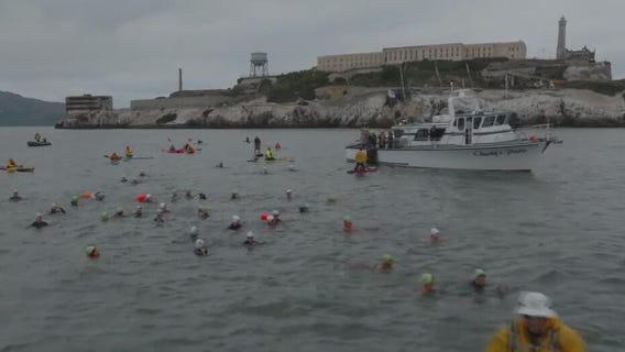 Making waves for a cause: Alcatraz Swim for Sight returns