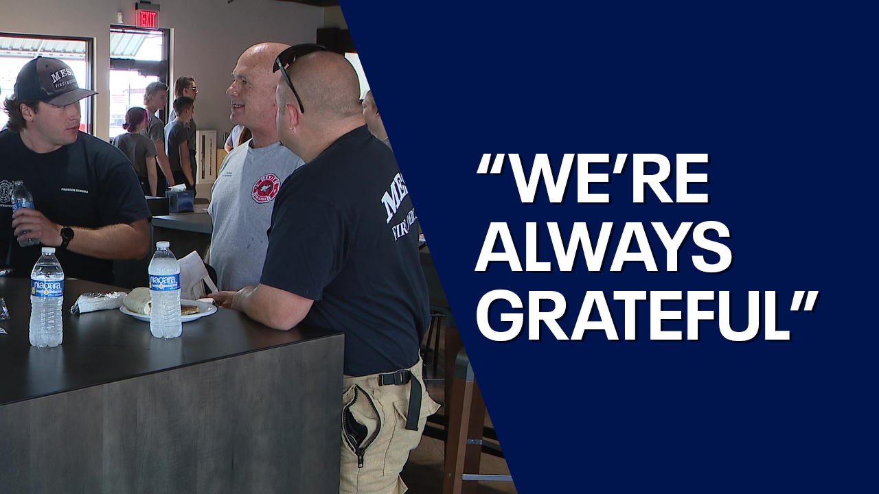 EVIT students feed first responders in Mesa