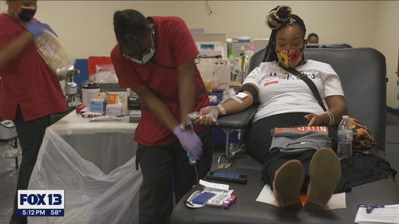 Local blood supply about to run out