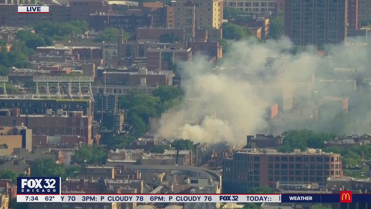 Fire reported in Wrigleyville